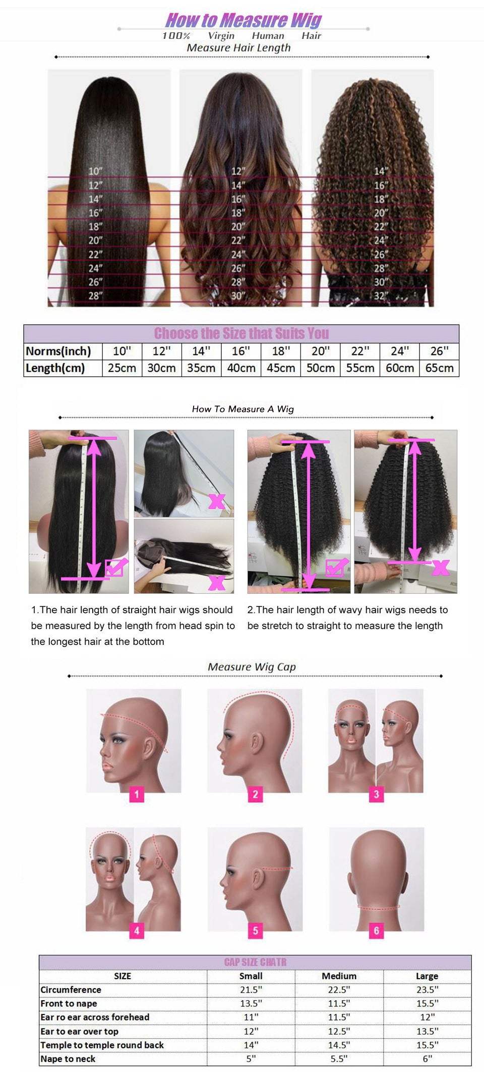 Blue Body Wave Human Hair Lace Front Wigs